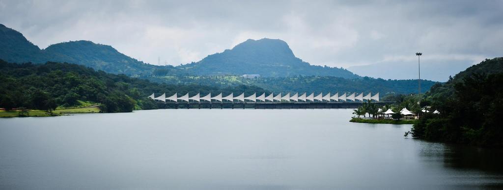 Aamby Valley City Lonavala Luaran gambar View of the dam